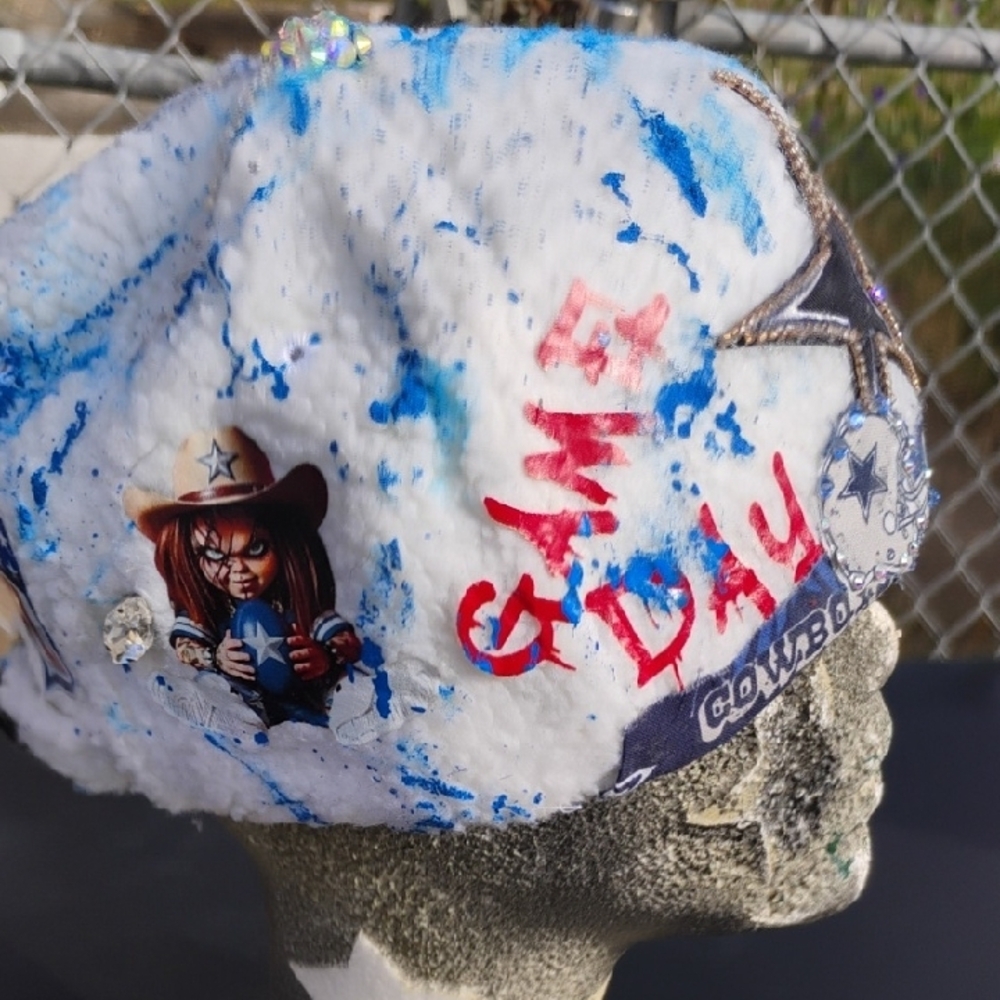 Custom Brimless Hats.. Cowboy.. View 5